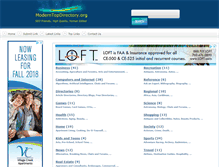Tablet Screenshot of moderntopdirectory.org